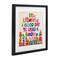 Stupell Industries Good Day To Read A Book Framed Print Under Glass, design by Katherine Herrell Studio